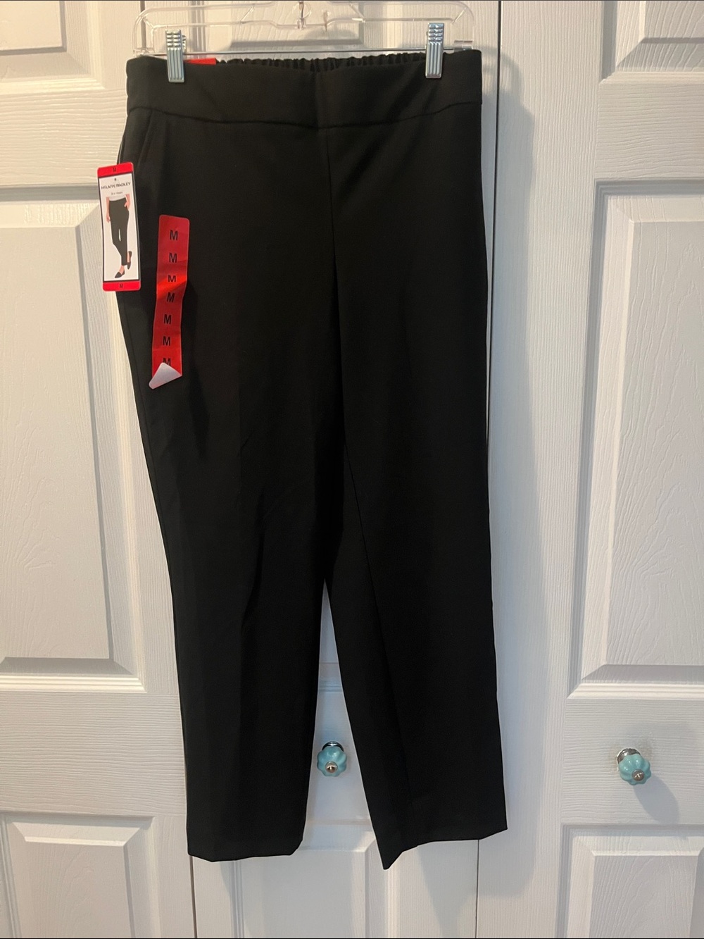 Hillary Radley Size M Black Pants NWT